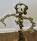 French Chasse Hunting Theme Stick Stand in Brass, 1890s, Image 3
