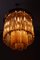 Lámpara de araña de cristal con 58 varillas de vidrio de JT Kalmar para Venini, 1960, Imagen 9
