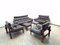 MP41 3-Seater Sofa, 2-Seater Sofa, Armchairs and Coffee Table by Percival Lafer, 1970s, Set of 6 12