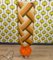 Vintage Floor Lamp in Orange, 1970s, Image 2