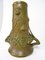 Jugendstil Vase mit Disteln aus Metall von Blanche Poccard de Santilau, Paris, Frankreich, 1901 9