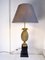 Large Vintage Pinapple Table Lamp in Brass by Maison Charles, 1950s 9