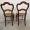 Chaises Mlah Vintage Rustiques, Set de 4 11