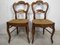 Chaises Mlah Vintage Rustiques, Set de 4 6