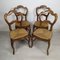 Vintage Rustic Mlah Chairs, Set of 4, Image 3