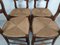 Vintage Rustic Mlah Chairs, Set of 4 8