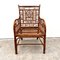 Vintage Chinese Rattan Armchair 1