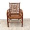 Vintage Chinese Rattan Armchair, Image 1