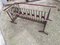 Antique Wrought Iron Table 7