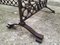 Antique Wrought Iron Table 18