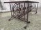 Antique Wrought Iron Table 2