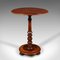 Antique Tilt Top Wine Table, 1835, Image 5