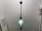 Lampada a sospensione verde in vetro di Murano, anni '50, Immagine 7