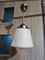 Lámpara de techo Art Déco de latón niquelado, años 20, Imagen 2