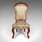 English Early Victorian Ladies Drawing Room Chair in Walnut 2