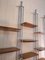Vintage Aluminium Bookshelf, 1989 3