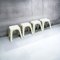 Small Stools by Castiglioni Gaviraghi Lanza for Valenti & C. Milan, 1980s, Set of 4 10