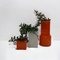 Space Age Ceramic Vases in Orange and White from Gabbianelli, 1960s, Set of 3, Image 10