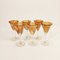 Set di tazze in cristallo di Murano, anni '70, set di 6, Immagine 2
