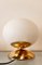 Brass Light with Oval Glass 4