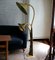 Large Art Nouveau Brass and Stone 3-Light Floor Lamp, 1930s, Image 4