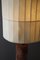 Lámpara Mid-Century moderna de cuero de Charlotte Waver, años 60, Imagen 14