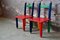 Pencil Chairs by Pierre Sala, 1980s, Set of 2 3