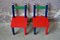 Pencil Chairs by Pierre Sala, 1980s, Set of 2 5