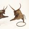 Brutalist Buffalo Sculptures, 1950s, Set of 2 3