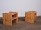 Danish Pine Nightstands, 1970s, Set of 2 6