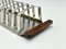 Mid-Century Modern Teak and Steel Toast Rack, 1970s 6