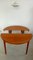 Mesa de comedor redonda de teca con plato de expansión Sören, Dinamarca, años 60, Imagen 7