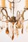 Lámpara Spider sueca de latón y cristales, años 60, Imagen 7