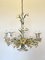 Flower Bunch Chandelier in Lacquered Metal, 1960s 2