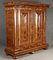 Antique Zurich Wave Cabinet Walnut Crossing 18 Century. Similar to Frankfurt Wave Cabinet, 1720 15