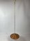 Lámpara colgante de caña partida en forma de lápiz, ratán, bambú y latón, años 70, Imagen 7