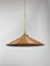 Pencil Split Reed, Rattan, Bamboo and Brass Pendant Lamp, 1970s, Image 11