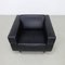 Armchair in Leather by Molinari, Italy, 1990s 6
