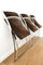 Chaises Pliantes Luisa Mid-Century par Marcello Cuneo, Set de 6 4