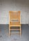 Wooden and Rattan Folding Chair, 1970s, Image 5