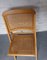 Wooden and Rattan Folding Chair, 1970s 3