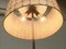 Lámpara de pie Alunda Cocoon alemana Mid-Century de Friedel Wauer para Goldkant Leuchten, años 60, Imagen 16