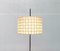Lámpara de pie Alunda Cocoon alemana Mid-Century de Friedel Wauer para Goldkant Leuchten, años 60, Imagen 2