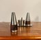 Danish Rosewood & Silver Cruet Set by Arne Jacobsen for Stelton, Denmark, 1962, Set of 6 3