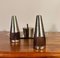 Danish Rosewood & Silver Cruet Set by Arne Jacobsen for Stelton, Denmark, 1962, Set of 6, Image 7