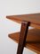 Teak Table with Double Shelf, 1960s 6