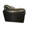 Maralunga Armchair in Black Leather by Vico Magistretti for Cassina 5