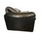 Maralunga Armlehnstuhl aus schwarzem Leder von Vico Magistretti für Cassina 5