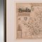 Antique Framed Lithographic Map of Hertfordshire, England 5