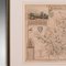Antique Framed Lithographic Map of Hertfordshire, England, Image 5